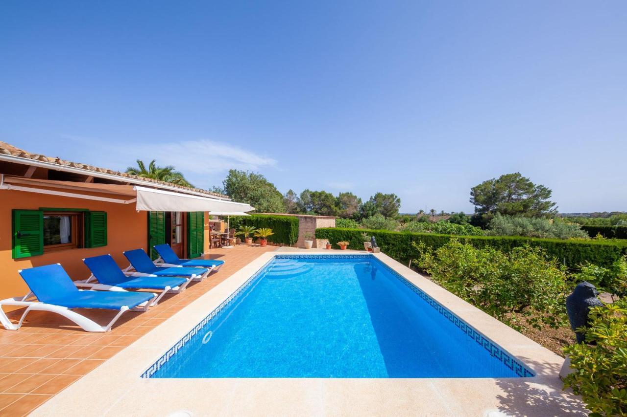 Ses Salines Cottage With Private Pool And Barbecue Екстериор снимка