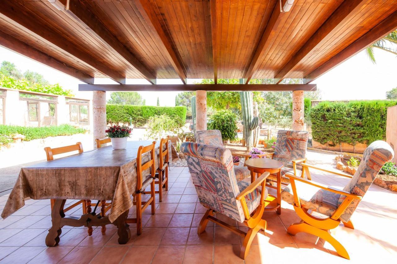 Ses Salines Cottage With Private Pool And Barbecue Екстериор снимка